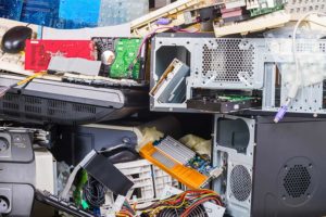 e-waste heap - an example of technology discard policies that should be addressed at COP26